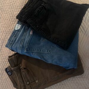 Old Navy Women’s High-Rise Jeans — Black, Blue, Brown